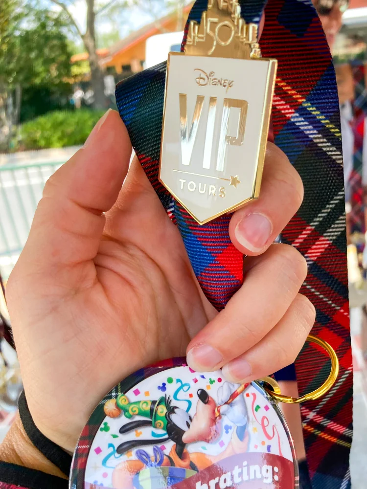 Walt Disney World VIP Tours badge